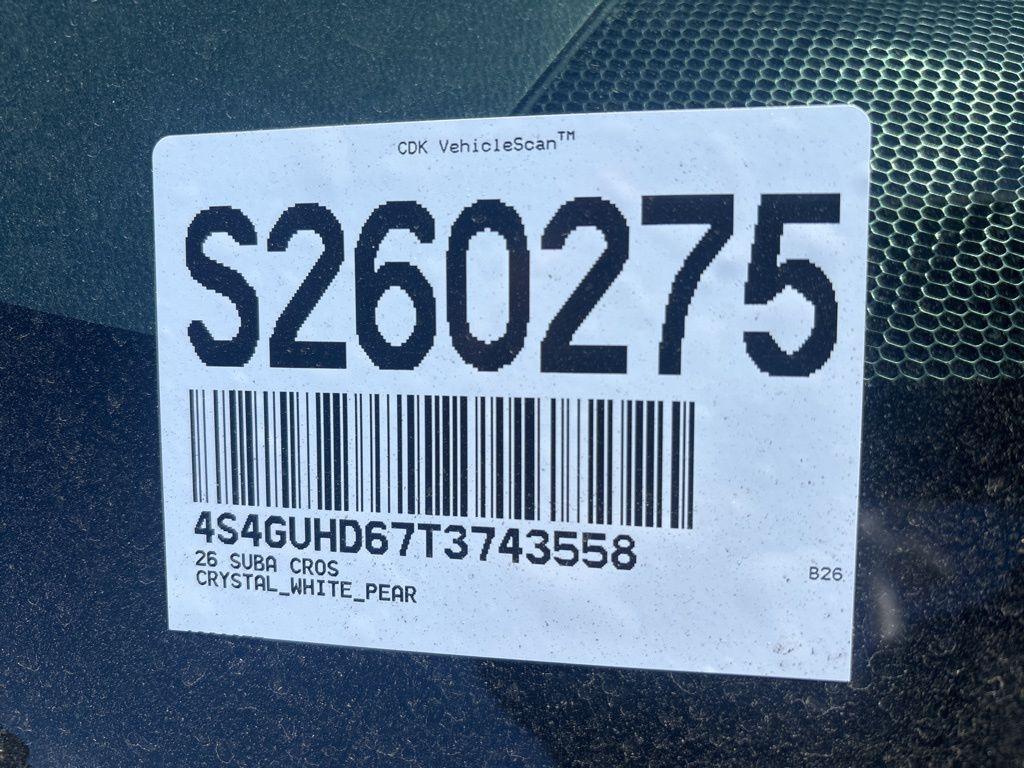new 2026 Subaru Crosstrek car, priced at $30,085
