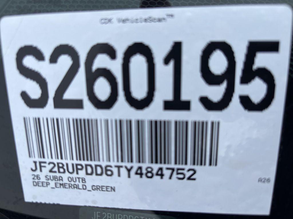 new 2026 Subaru Outback car, priced at $44,727