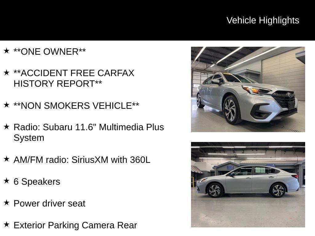 used 2025 Subaru Legacy car, priced at $25,980