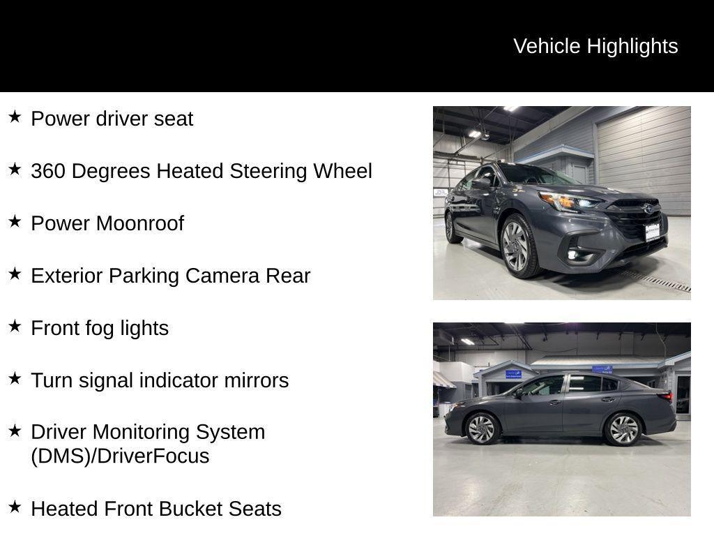 used 2024 Subaru Legacy car, priced at $26,995