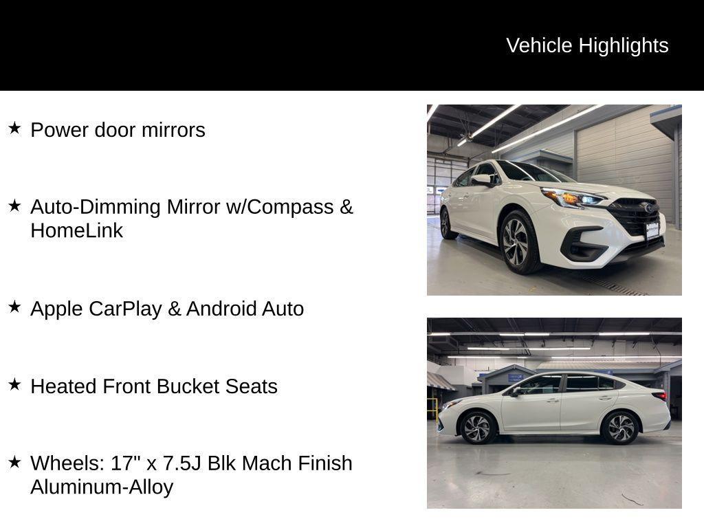 used 2025 Subaru Legacy car, priced at $26,825