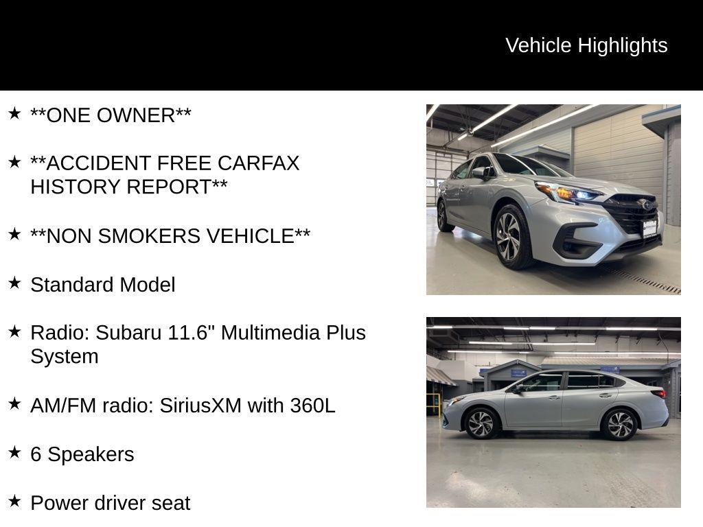used 2025 Subaru Legacy car, priced at $25,949