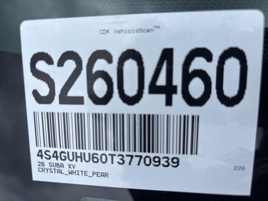 new 2026 Subaru Crosstrek car, priced at $38,635