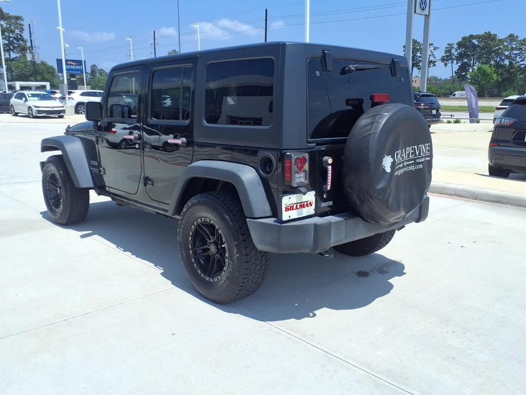 used 2017 Jeep Wrangler Unlimited car, priced at $14,188