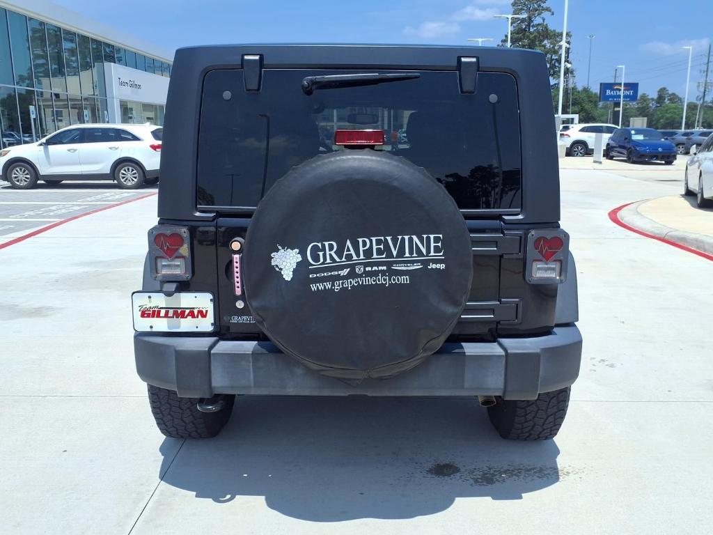 used 2017 Jeep Wrangler Unlimited car, priced at $14,188
