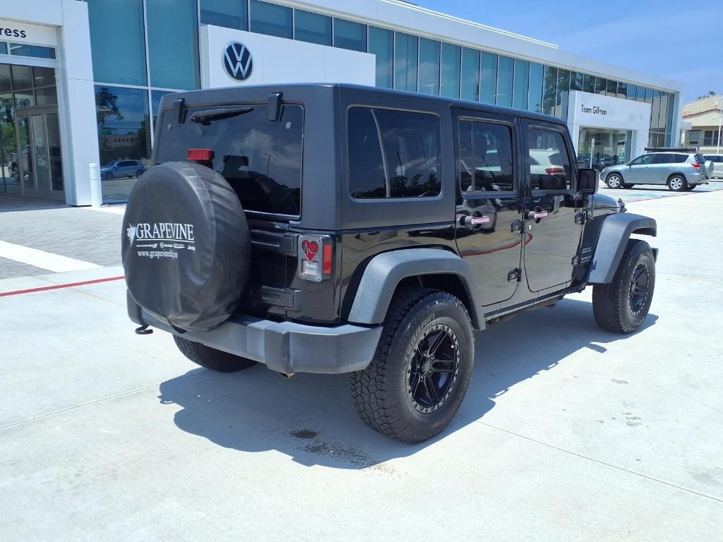 used 2017 Jeep Wrangler Unlimited car, priced at $14,188