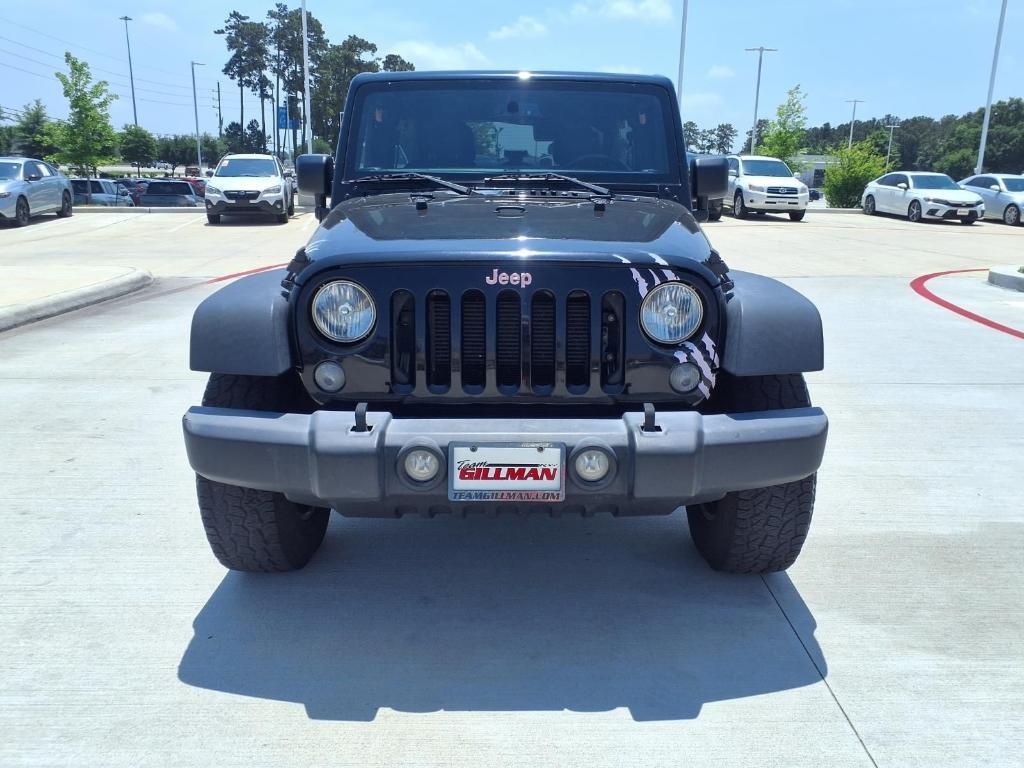 used 2017 Jeep Wrangler Unlimited car, priced at $14,188