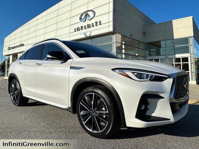 new 2025 INFINITI QX55 car, priced at $50,499