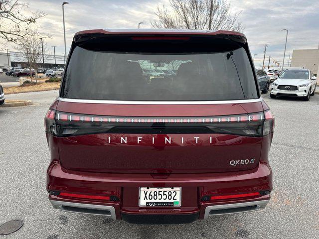 new 2025 INFINITI QX80 car, priced at $82,368