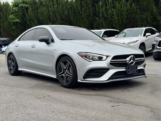 used 2021 Mercedes-Benz AMG CLA 35 car, priced at $27,440