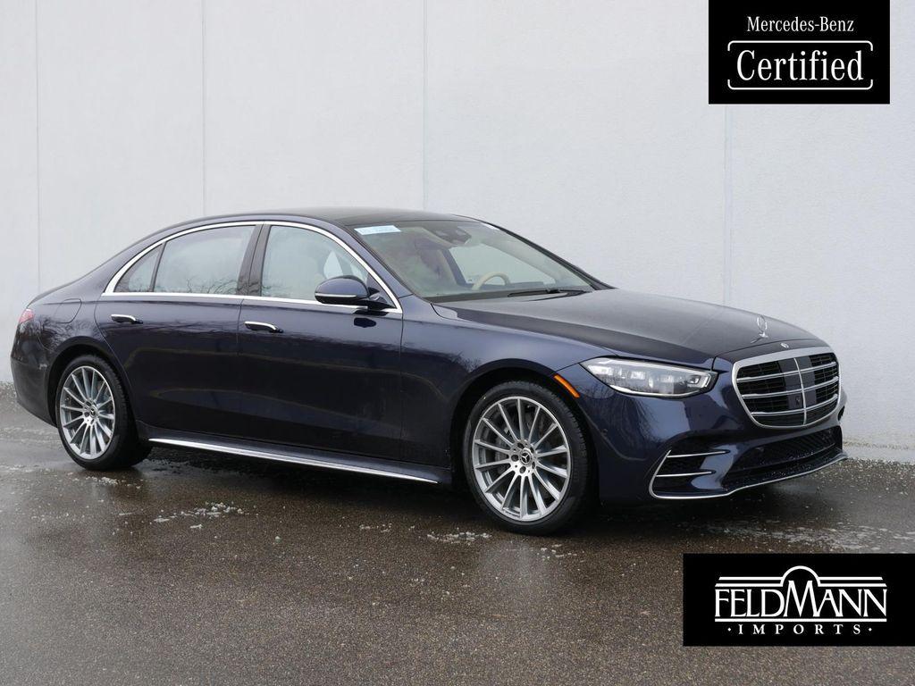 used 2023 Mercedes-Benz S-Class car, priced at $64,875