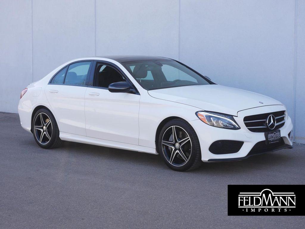 used 2017 Mercedes-Benz C-Class car, priced at $15,255