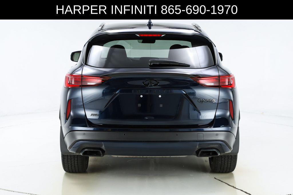 used 2025 INFINITI QX50 car, priced at $38,395
