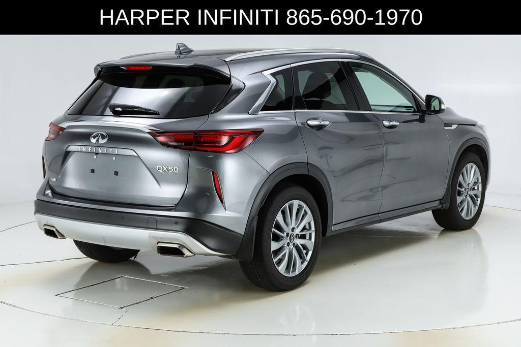used 2025 INFINITI QX50 car, priced at $34,593