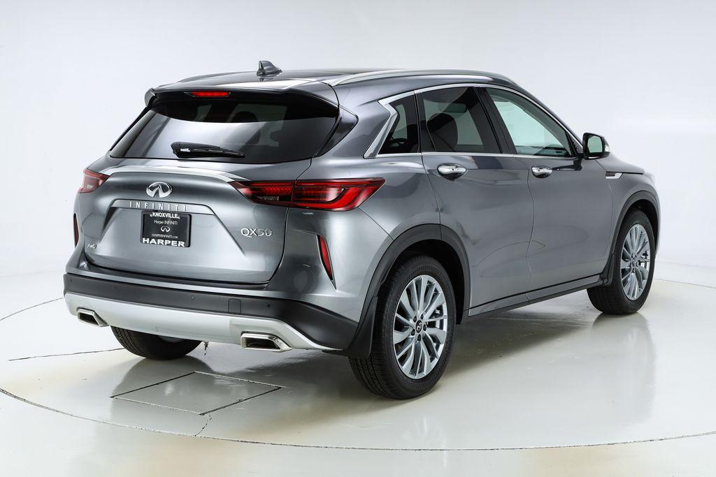 new 2025 INFINITI QX50 car, priced at $48,370