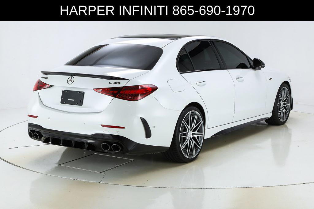 used 2025 Mercedes-Benz AMG C 43 car, priced at $52,987