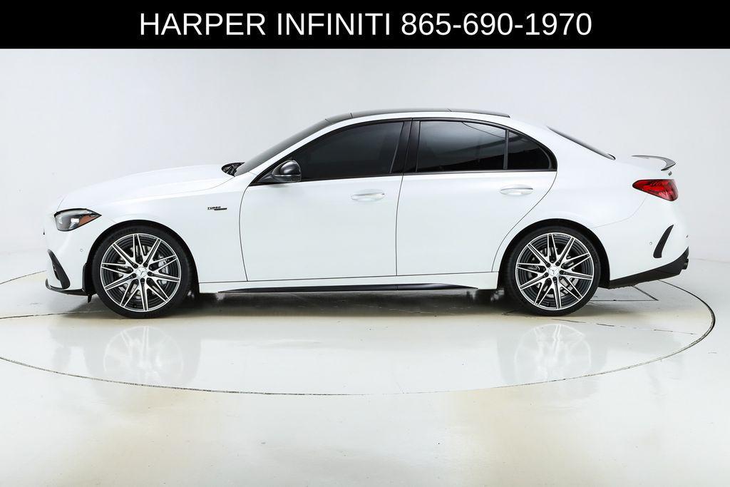 used 2025 Mercedes-Benz AMG C 43 car, priced at $52,987