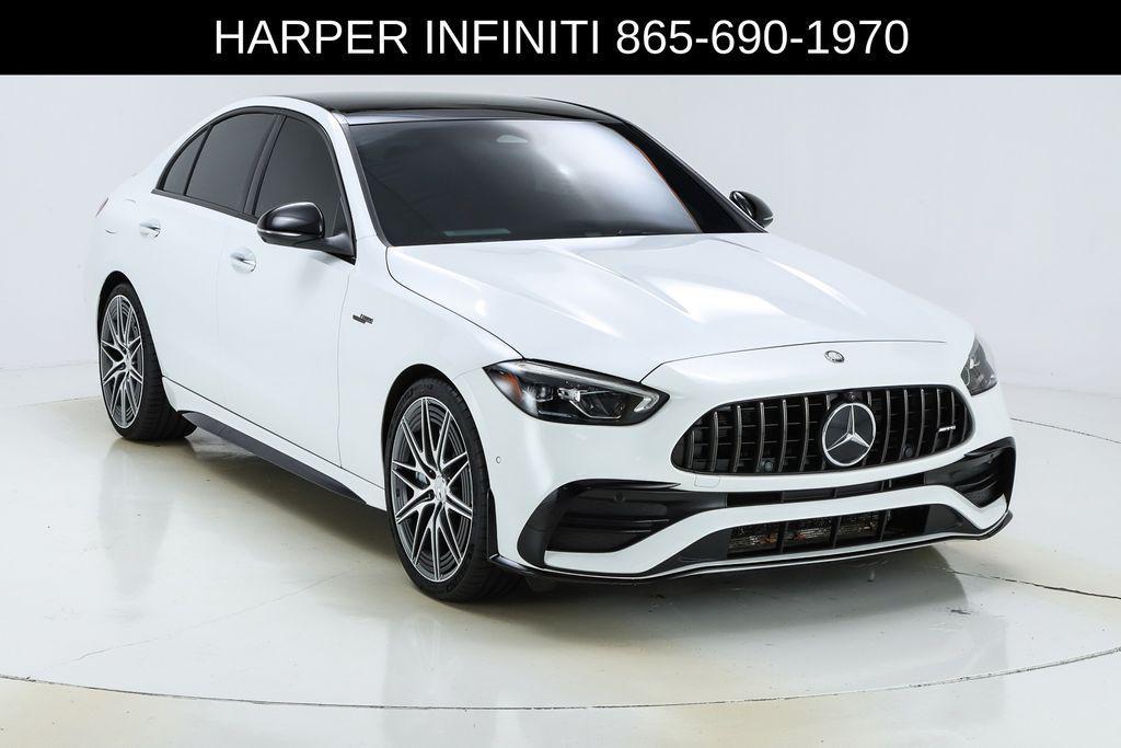 used 2025 Mercedes-Benz AMG C 43 car, priced at $52,987