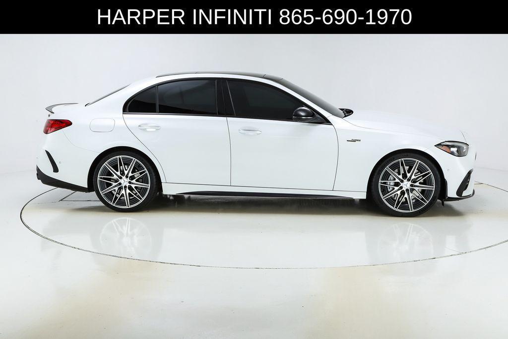 used 2025 Mercedes-Benz AMG C 43 car, priced at $52,987