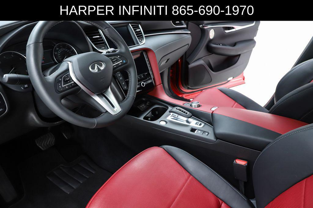 used 2025 INFINITI QX50 car, priced at $39,959