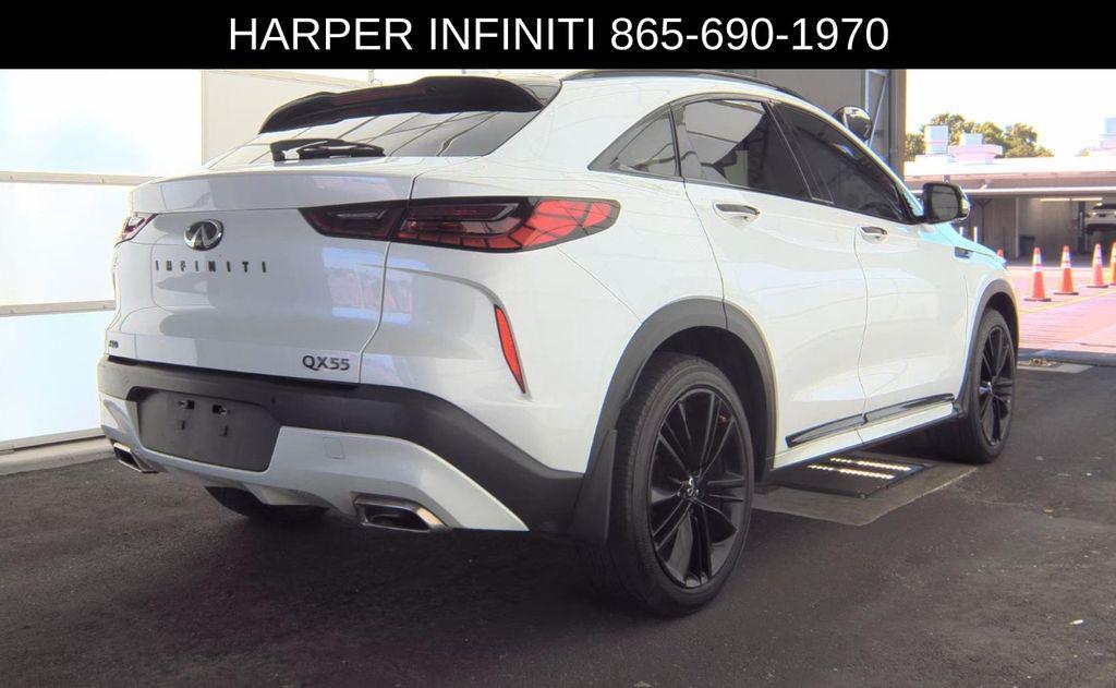 used 2023 INFINITI QX55 car, priced at $34,889