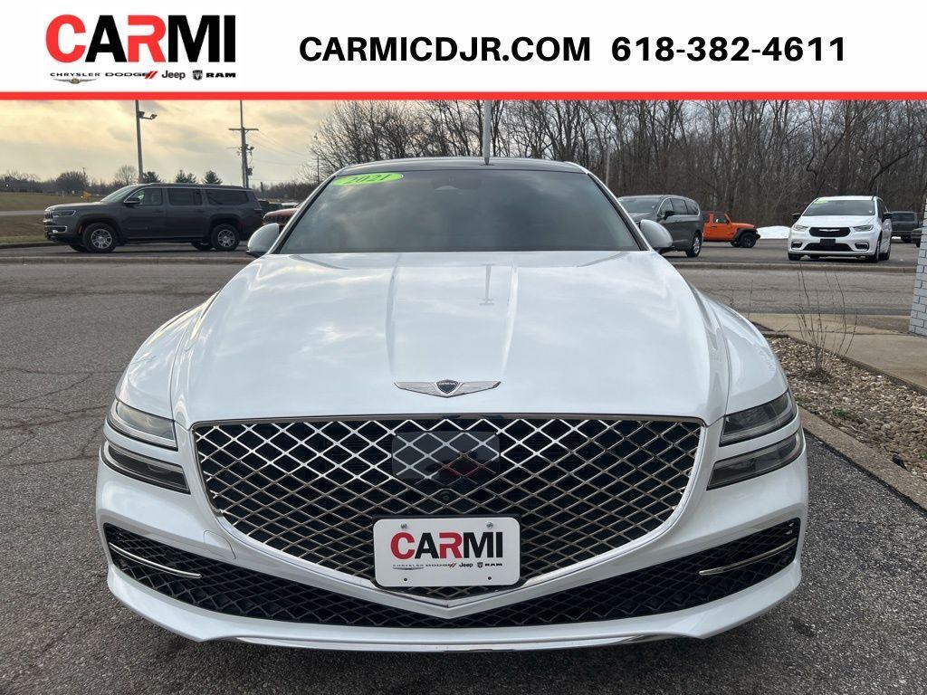used 2021 Genesis G80 car, priced at $31,990