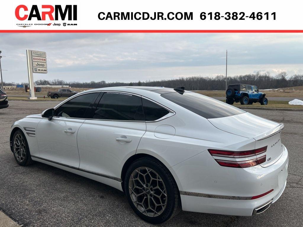 used 2021 Genesis G80 car, priced at $31,990