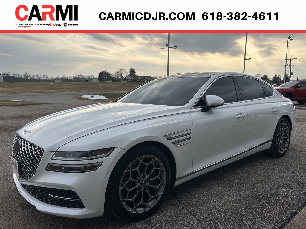 used 2021 Genesis G80 car, priced at $31,990