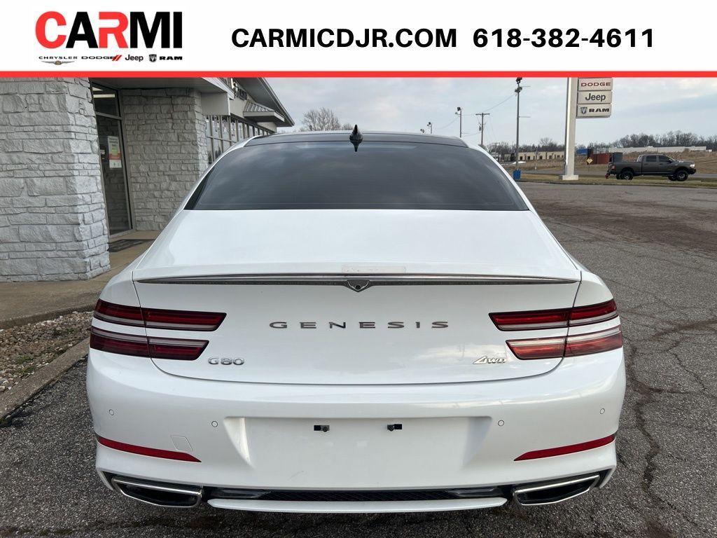 used 2021 Genesis G80 car, priced at $31,990