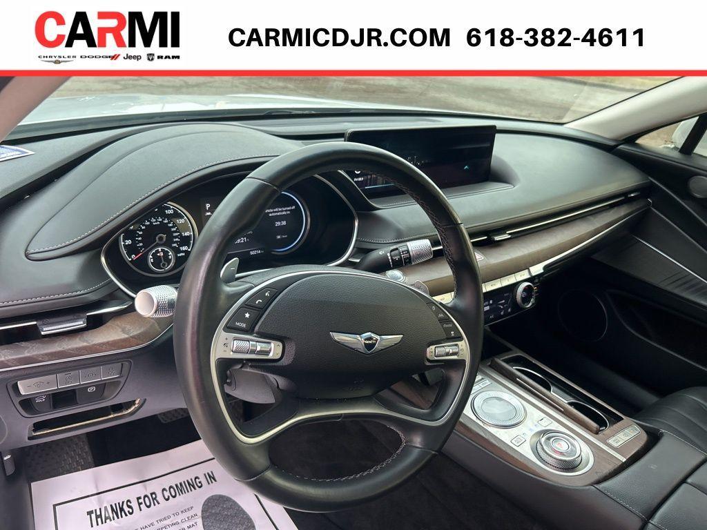 used 2021 Genesis G80 car, priced at $31,990