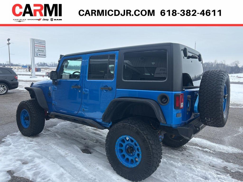 used 2015 Jeep Wrangler Unlimited car, priced at $19,995