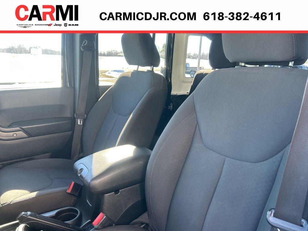 used 2017 Jeep Wrangler Unlimited car, priced at $18,495