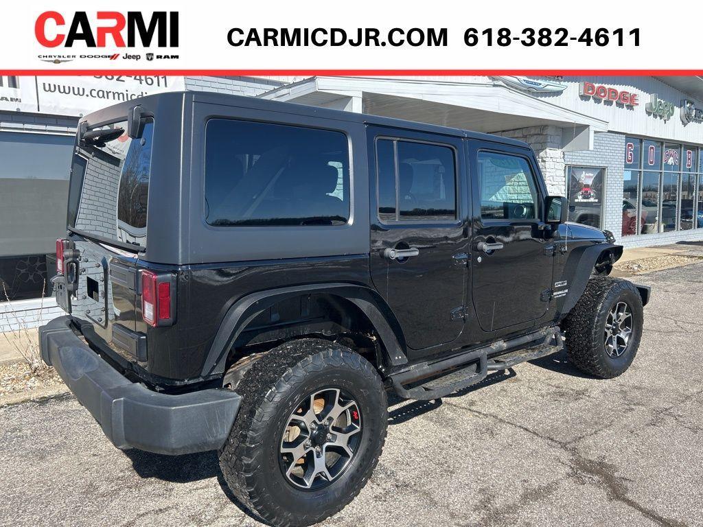 used 2017 Jeep Wrangler Unlimited car, priced at $18,495