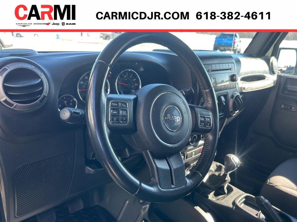 used 2017 Jeep Wrangler Unlimited car, priced at $18,495