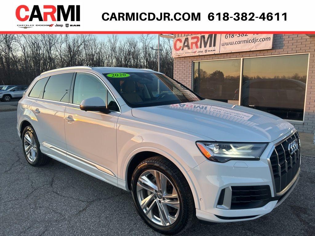 used 2020 Audi Q7 car, priced at $23,995