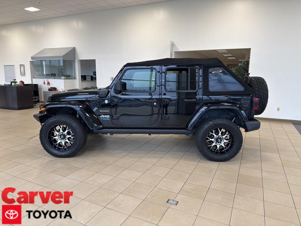 used 2021 Jeep Wrangler Unlimited 4xe car, priced at $25,804