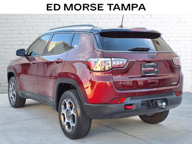 used 2022 Jeep Compass car, priced at $20,005