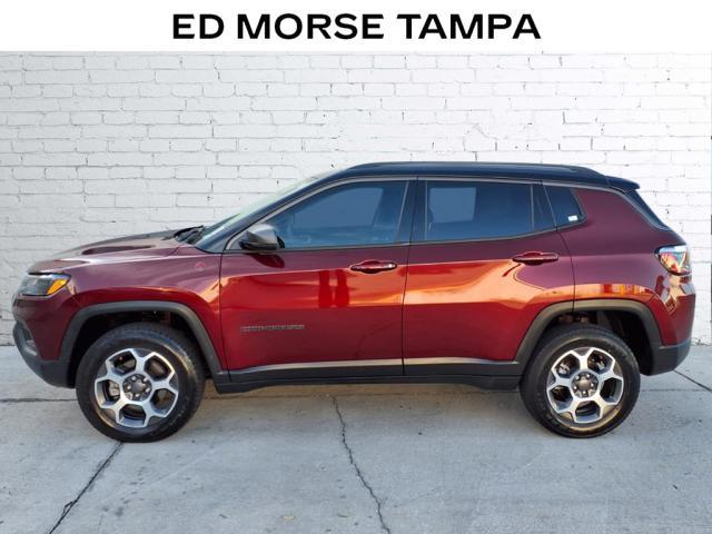 used 2022 Jeep Compass car, priced at $20,005