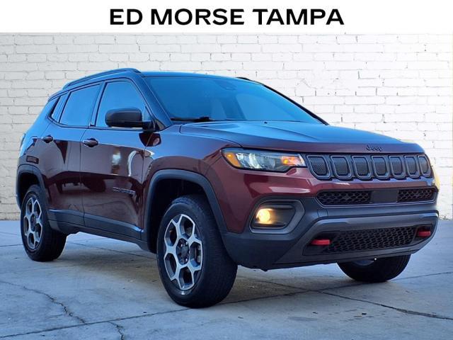 used 2022 Jeep Compass car, priced at $20,005