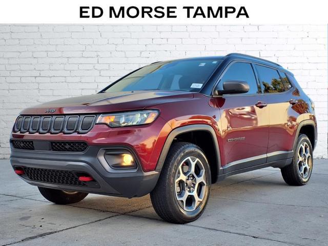 used 2022 Jeep Compass car, priced at $20,005