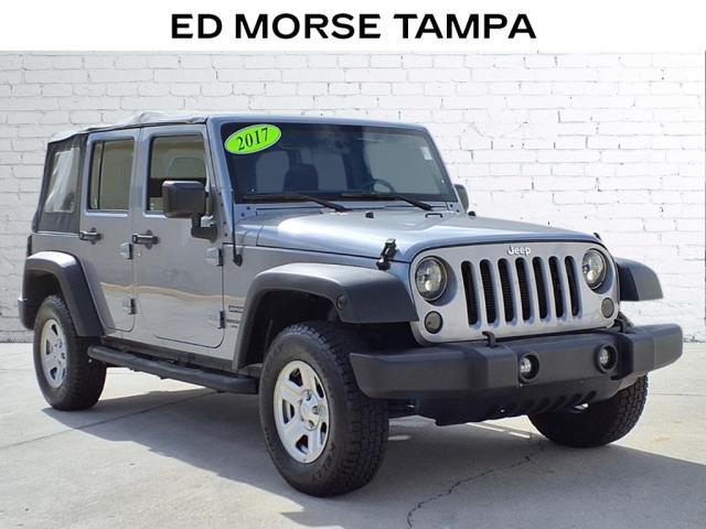 used 2017 Jeep Wrangler Unlimited car, priced at $16,061