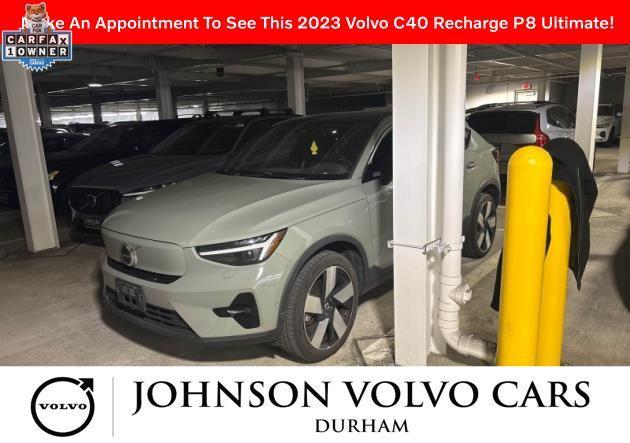 used 2023 Volvo C40 Recharge Pure Electric car, priced at $24,811