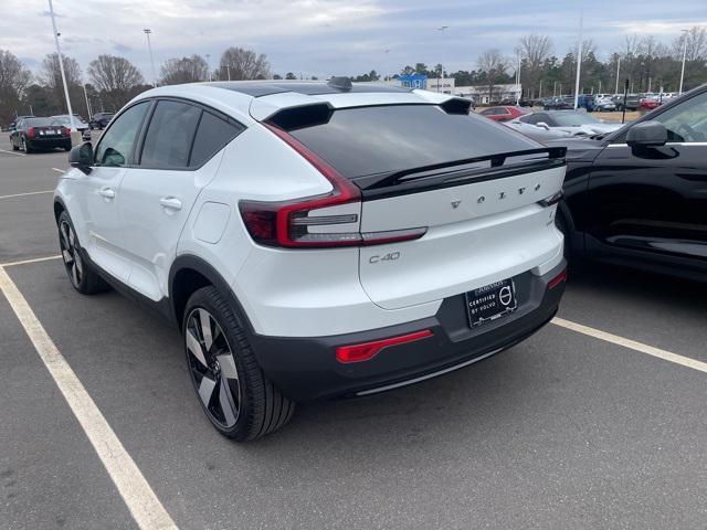 used 2023 Volvo C40 Recharge Pure Electric car, priced at $25,751