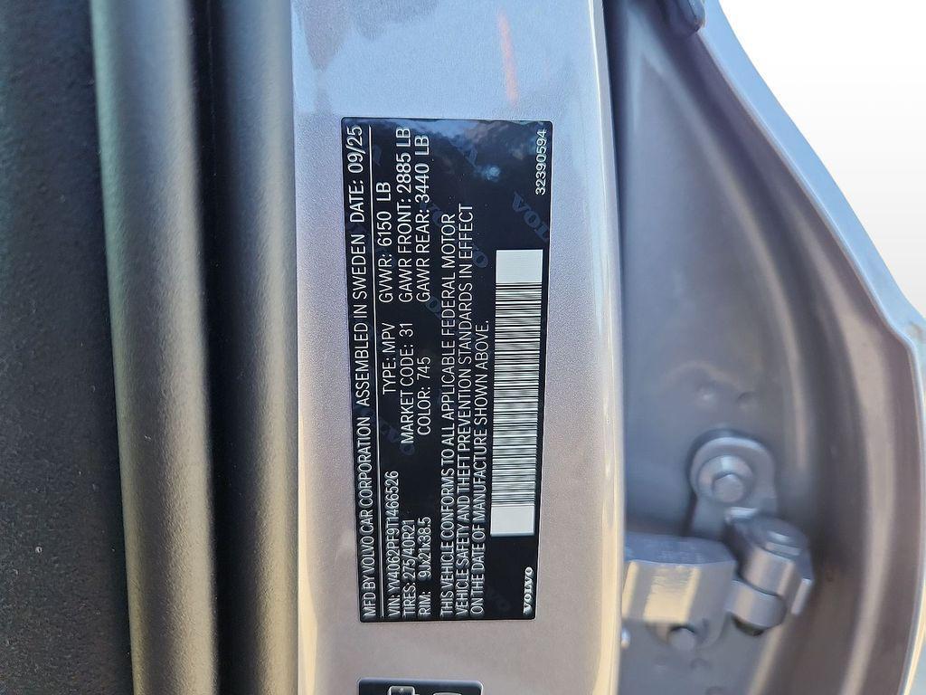 new 2026 Volvo XC90 car, priced at $74,775