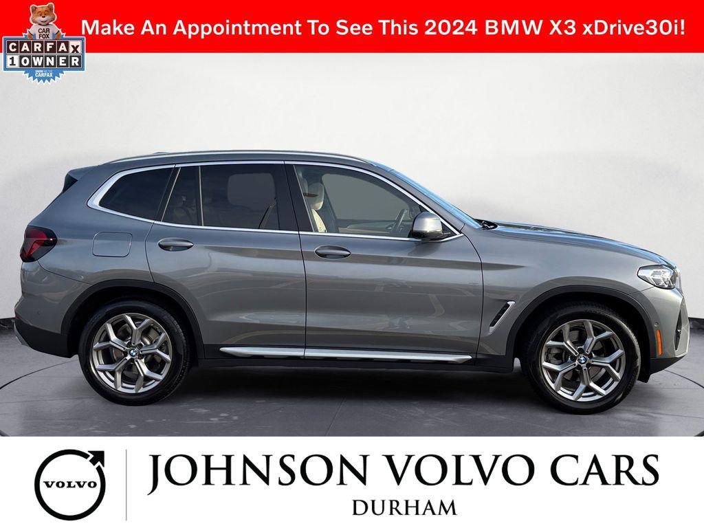 used 2024 BMW X3 car, priced at $37,842