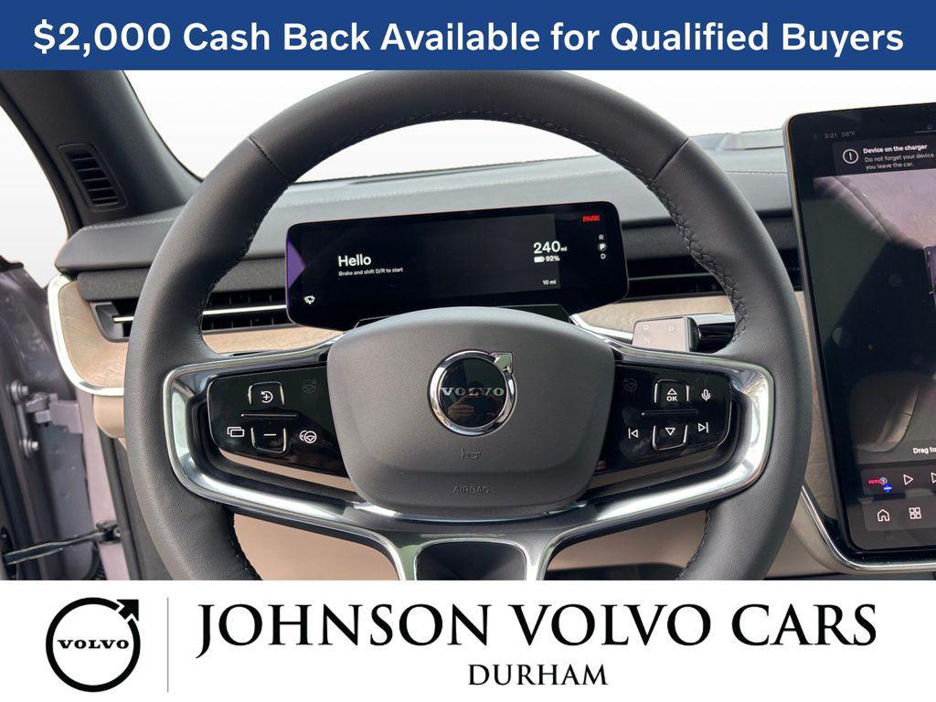 new 2026 Volvo EX90 car, priced at $76,890