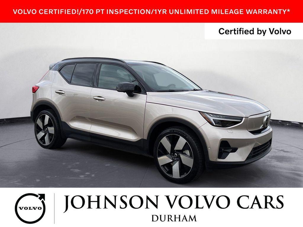 used 2023 Volvo XC40 Recharge Pure Electric car, priced at $29,752