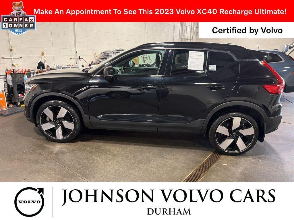 used 2023 Volvo XC40 Recharge Pure Electric car, priced at $30,221