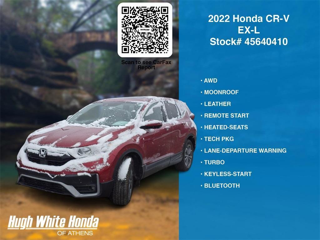 used 2022 Honda CR-V car, priced at $24,782