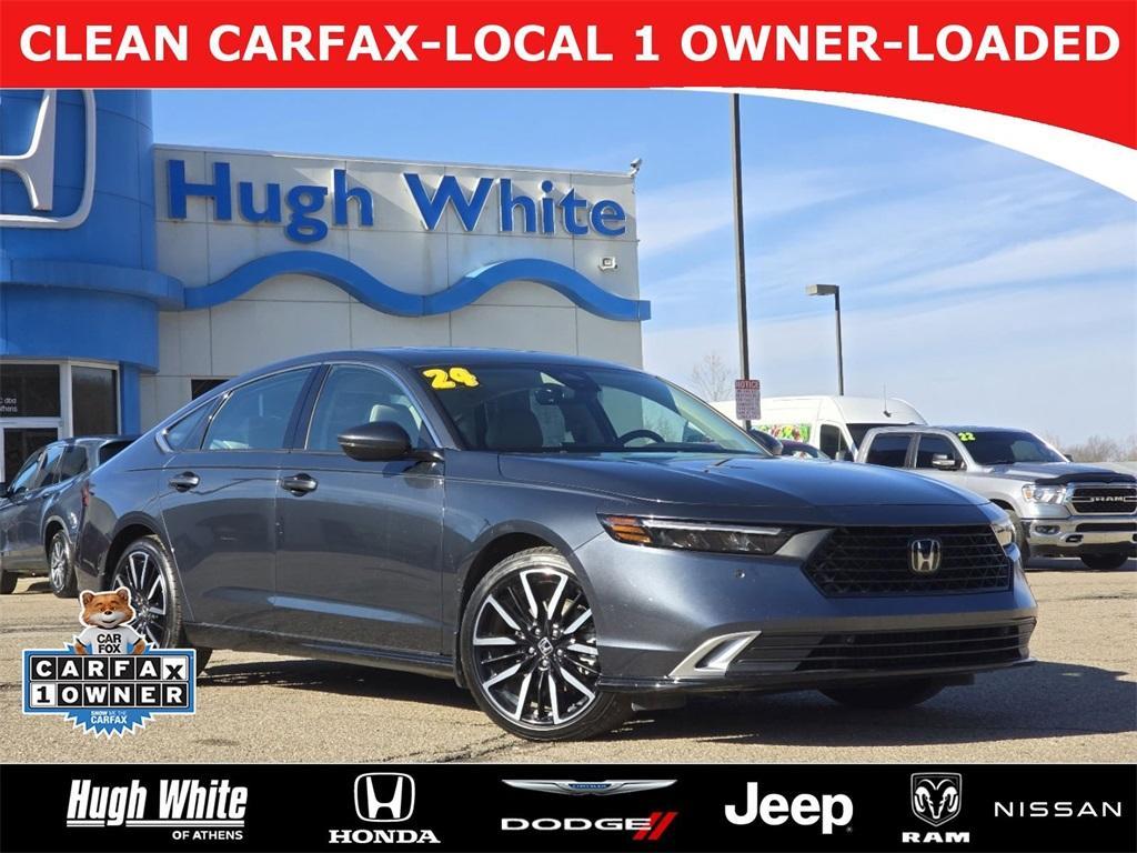 used 2024 Honda Accord Hybrid car, priced at $27,945